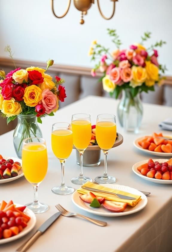 bottomless mimosa brunch