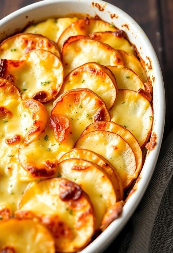 cheesy potato casserole dish