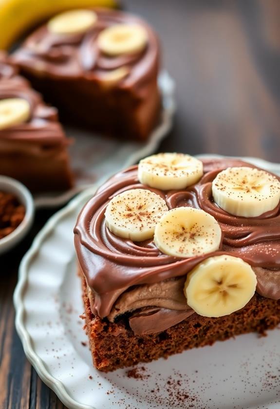 nutella banana cake recipe