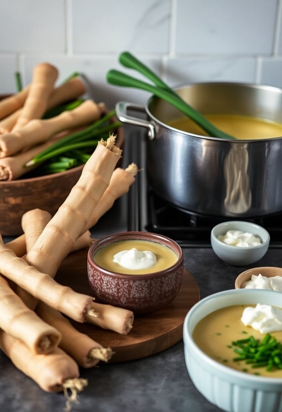 cooking methods for parsnip soup