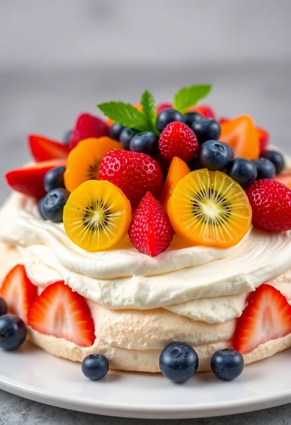 fresh fruits perfect decoration