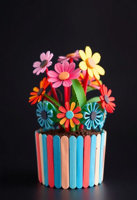 ice cream cone pot