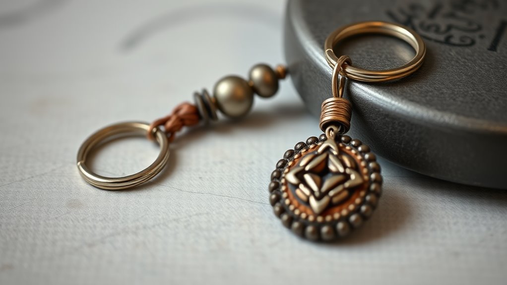 stylish diy keychain project